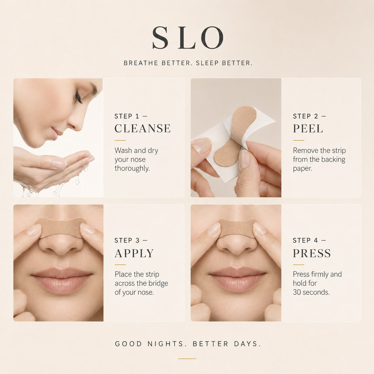 SLO Nasal Strips